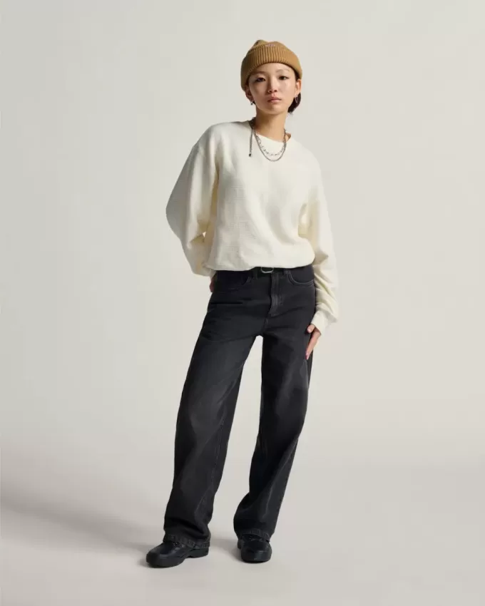 Pantalon Puddle en denim à 5 poches Sirelle