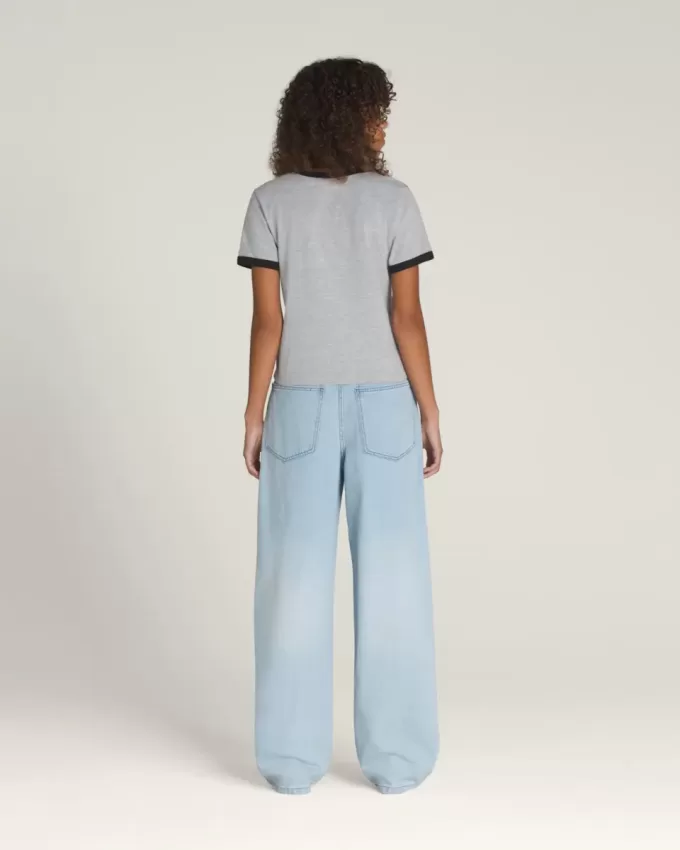 Pantalon Puddle en denim à 5 poches Sirelle