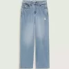 Pantalon Puddle en denim à 5 poches Sirelle
