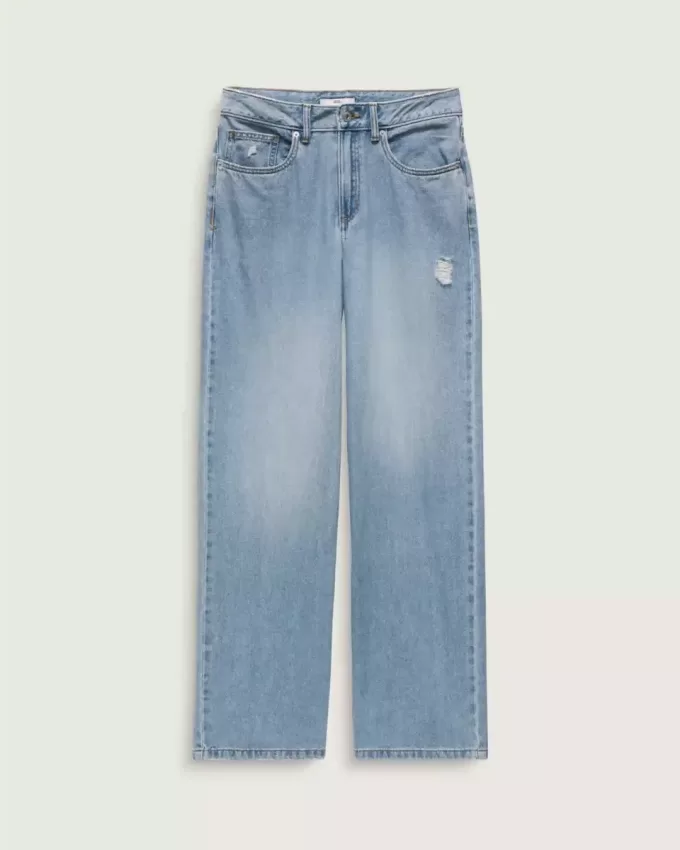 Pantalon Puddle en denim à 5 poches Sirelle