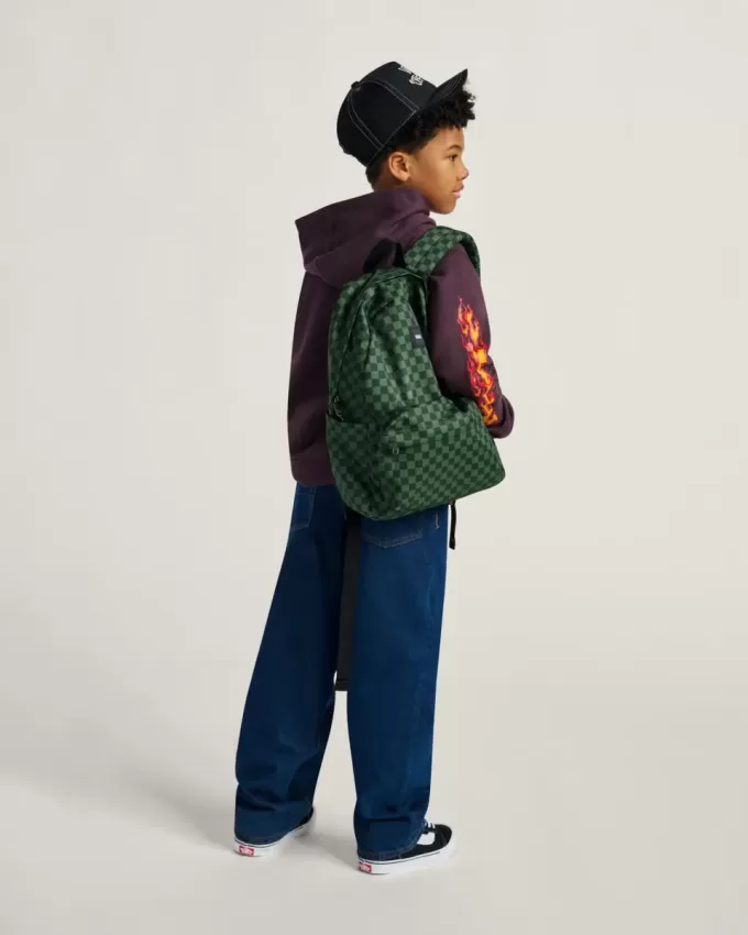 Sac à dos à damier Old Skool Grom pour enfants