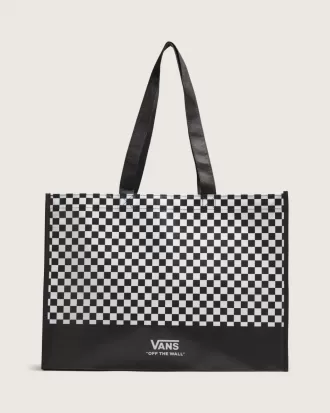 Sac fourre-tout réutilisable à damier