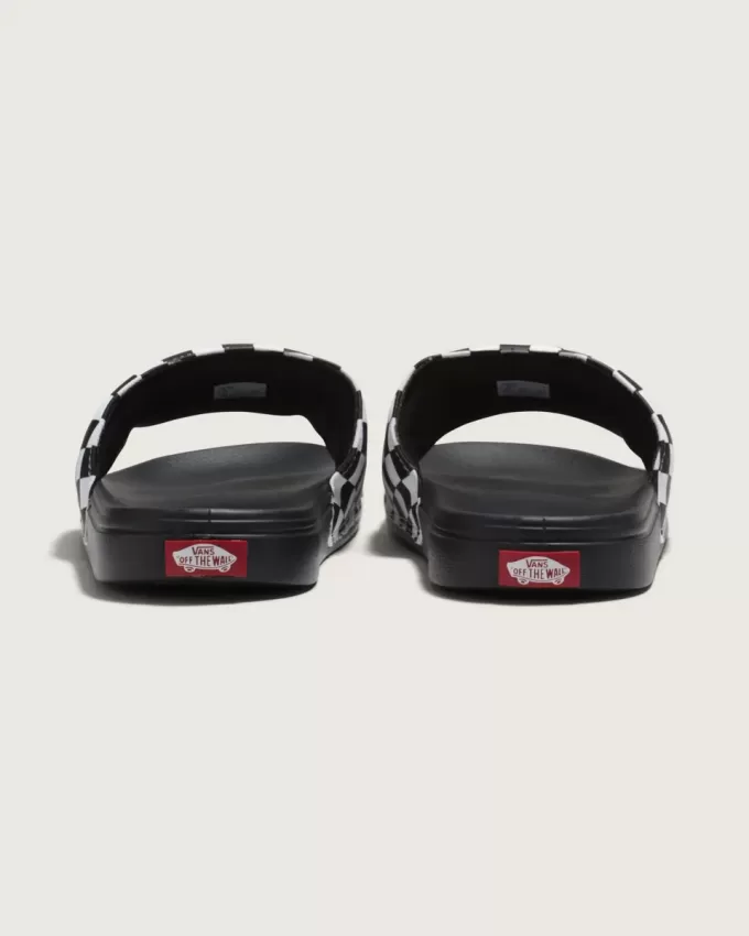 Sandale à enfiler à damier La Costa