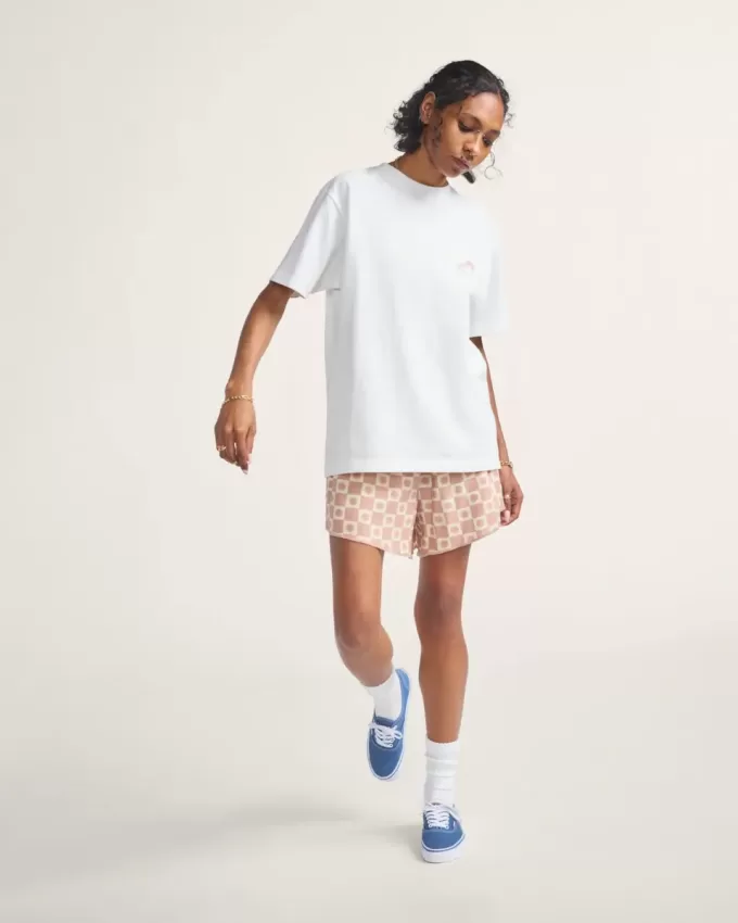 Short à carreaux ensoleillés