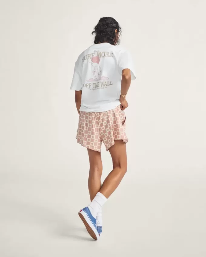 Short à carreaux ensoleillés