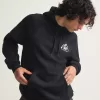 Sweat à capuche avec logo Crestline