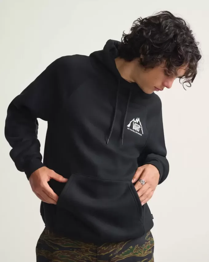 Sweat à capuche avec logo Crestline