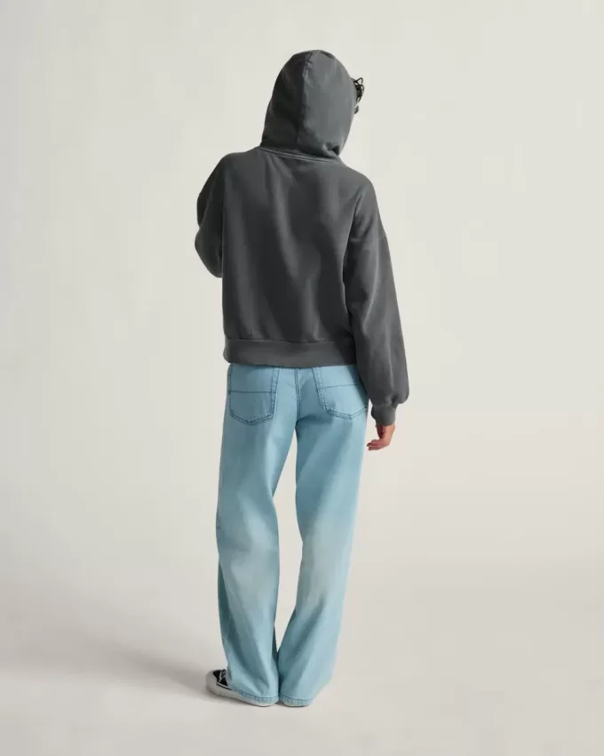 Sweat à capuche rétro