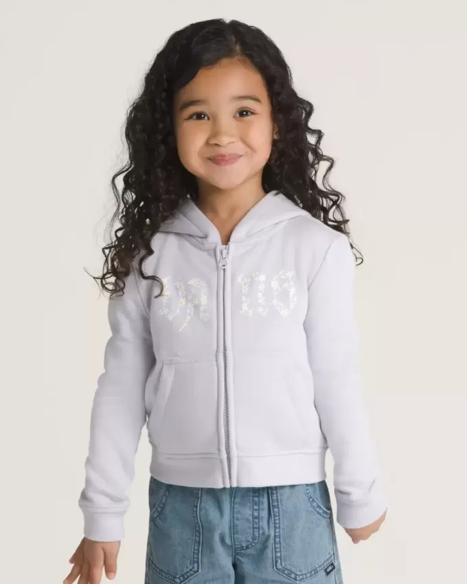 Sweat à capuche zippé Daisy Break pour petits enfants