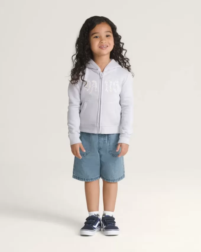 Sweat à capuche zippé Daisy Break pour petits enfants