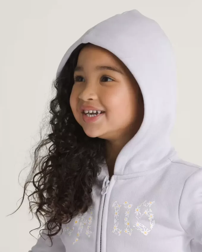 Sweat à capuche zippé Daisy Break pour petits enfants
