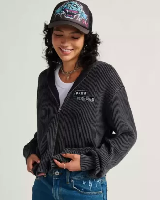 Sweat à capuche zippé Ximeno