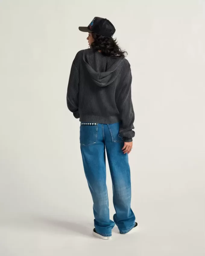 Sweat à capuche zippé Ximeno