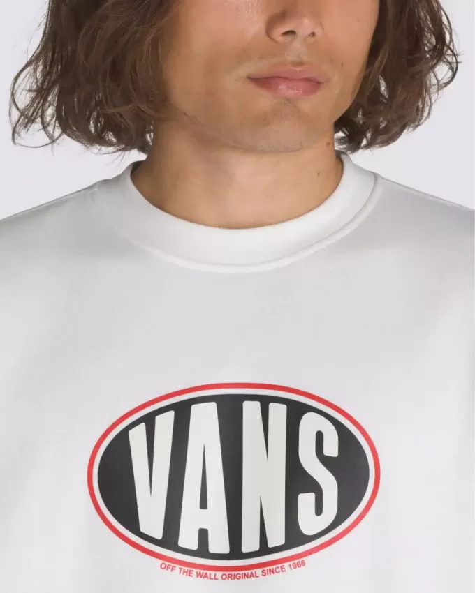 Sweat-shirt ample à col rond