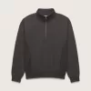 Sweat-shirt demi-zip premium