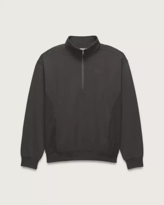 Sweat-shirt demi-zip premium