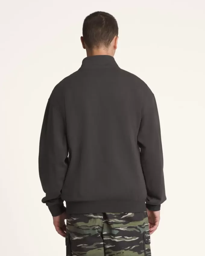 Sweat-shirt demi-zip premium