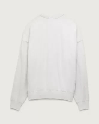 Sweat-shirt ras du cou avec logo haut de gamme