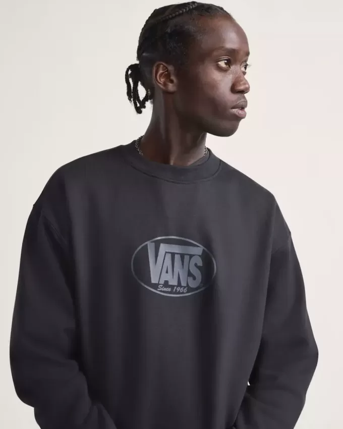 Sweat-shirt ras du cou ovale classique