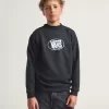 Sweat-shirt ras du cou ovale classique pour enfants