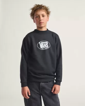 Sweat-shirt ras du cou ovale classique pour enfants