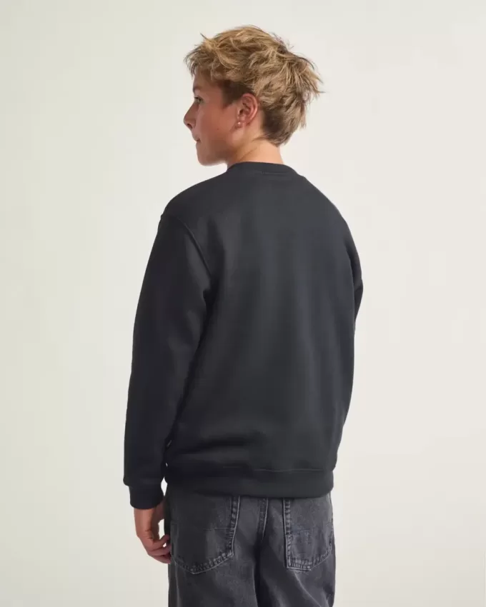 Sweat-shirt ras du cou ovale classique pour enfants