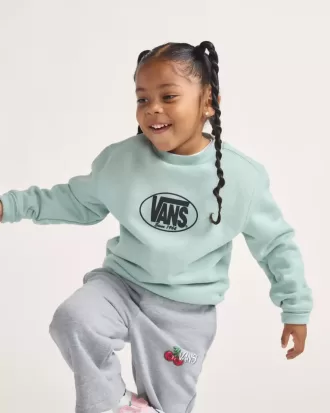 Sweat-shirt ras du cou ovale classique pour petits enfants