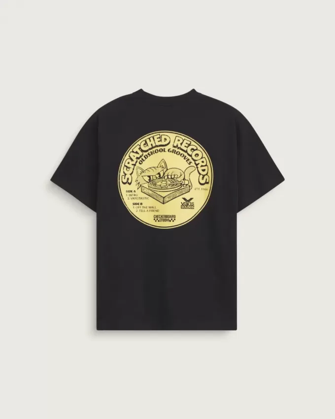 T-shirt avec disques rayés