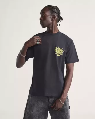 T-shirt avec disques rayés