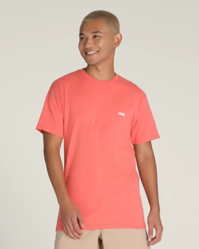 T-shirt avec logo sur la poitrine gauche