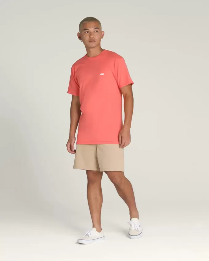 T-shirt avec logo sur la poitrine gauche