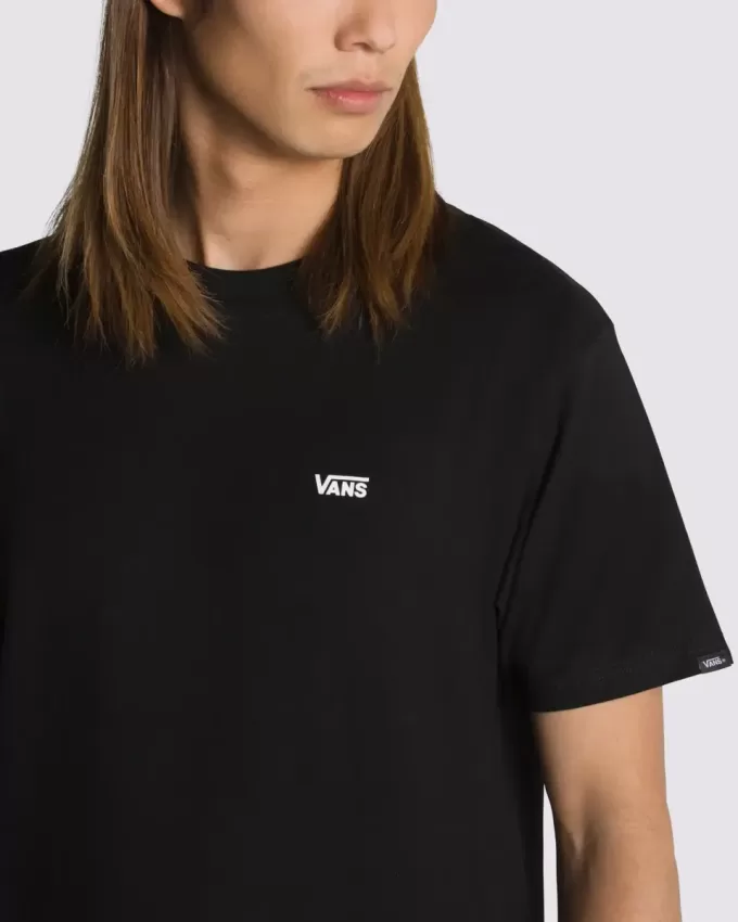 T-shirt avec logo sur la poitrine gauche