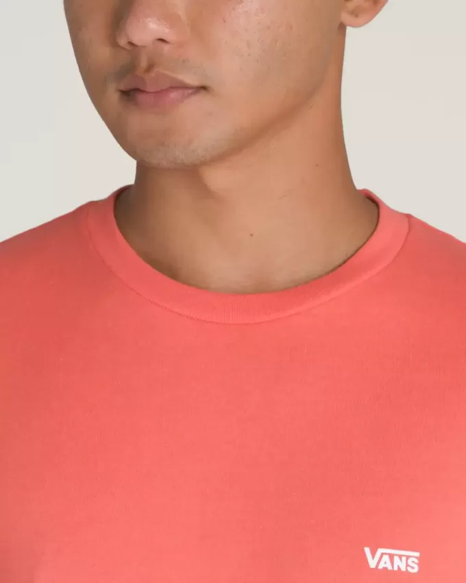 T-shirt avec logo sur la poitrine gauche