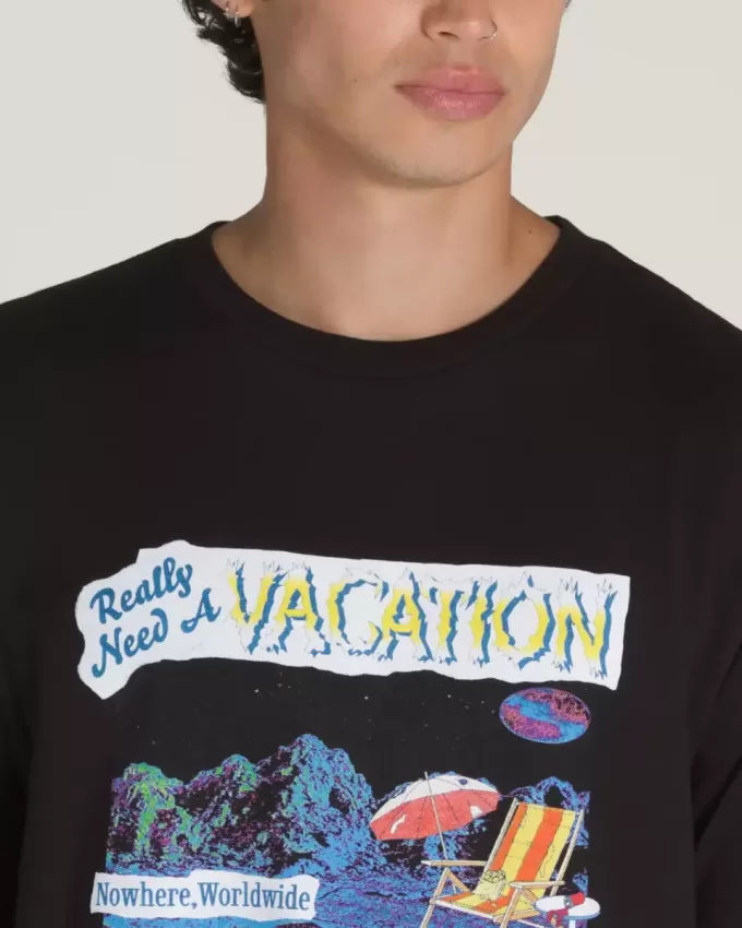 T-shirt « Besoin de vacances »