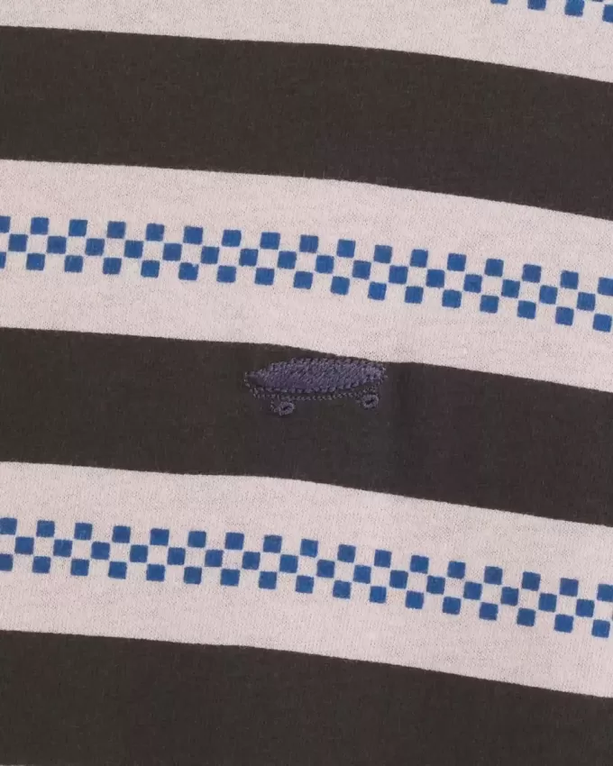 T-shirt à carreaux rayés Salton