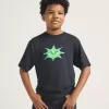 T-shirt à carreaux étoiles pour enfants