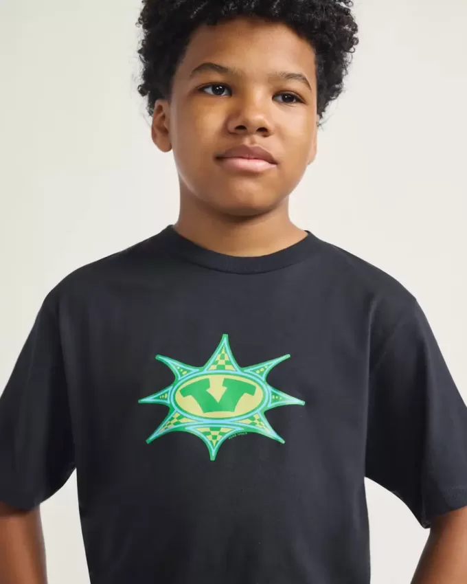 T-shirt à carreaux étoiles pour enfants
