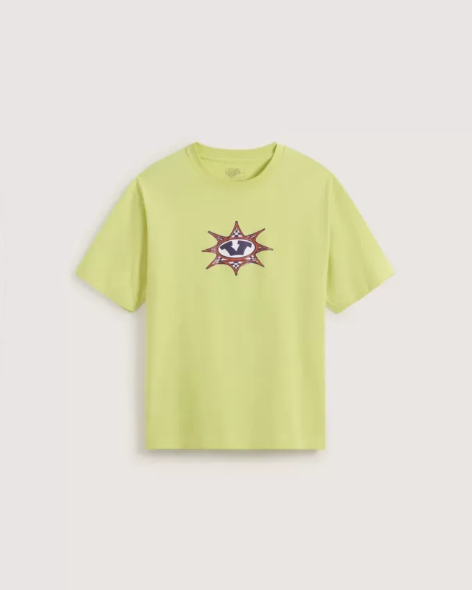 T-shirt à carreaux étoilés