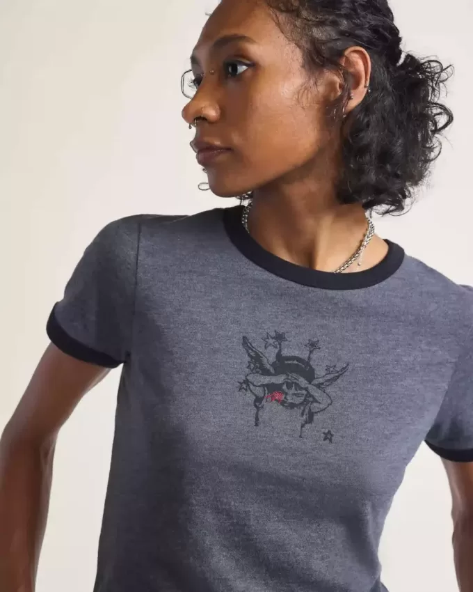 T-shirt Cruzing Ringer