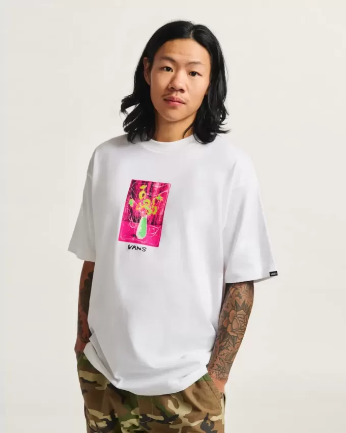 T-shirt à décor floral