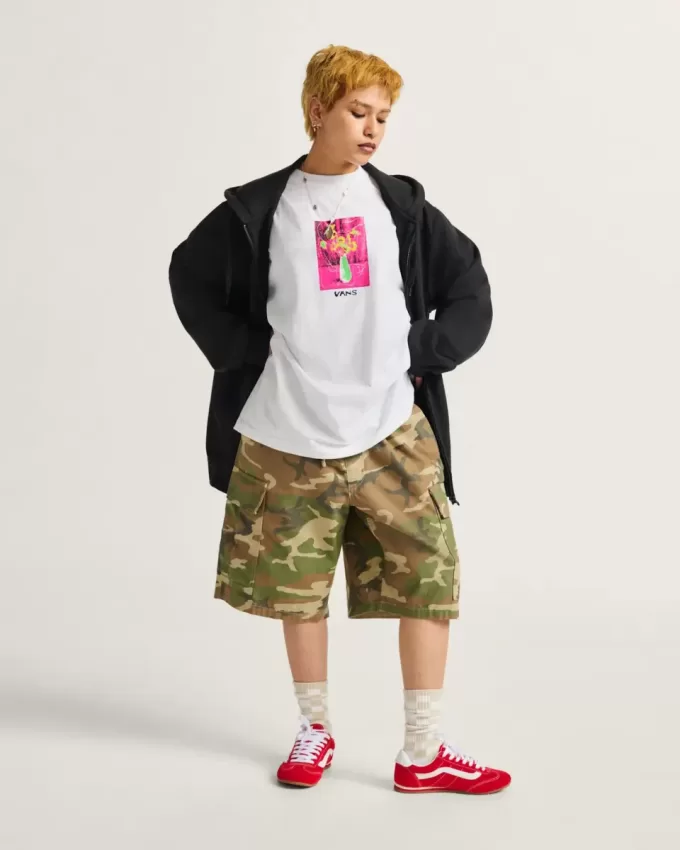 T-shirt à décor floral