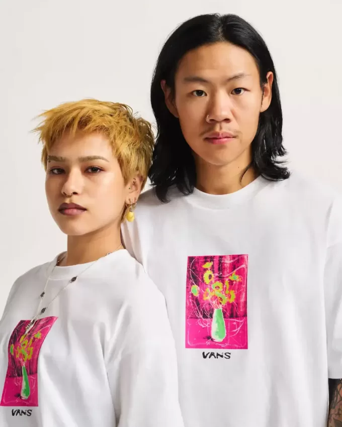 T-shirt à décor floral