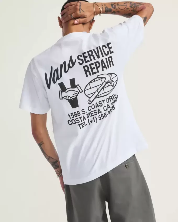 T-shirt de réparation de service