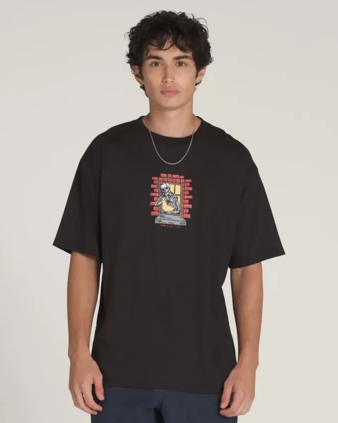 T-shirt Fenêtre Faucheuse de Crâne