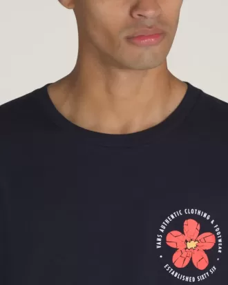 T-shirt à fleurs craquelées