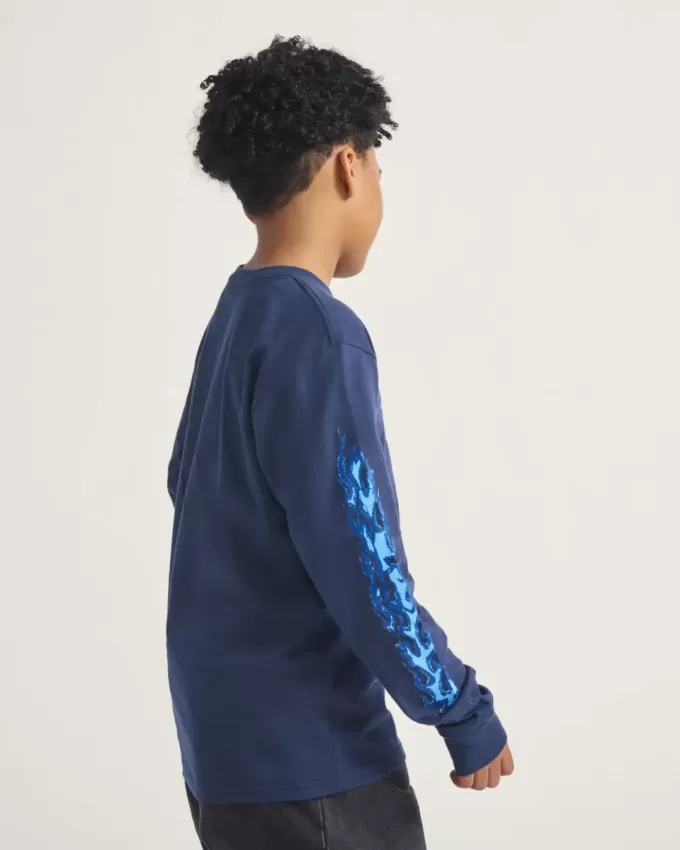 T-shirt à manches longues Vans Inferno pour enfant