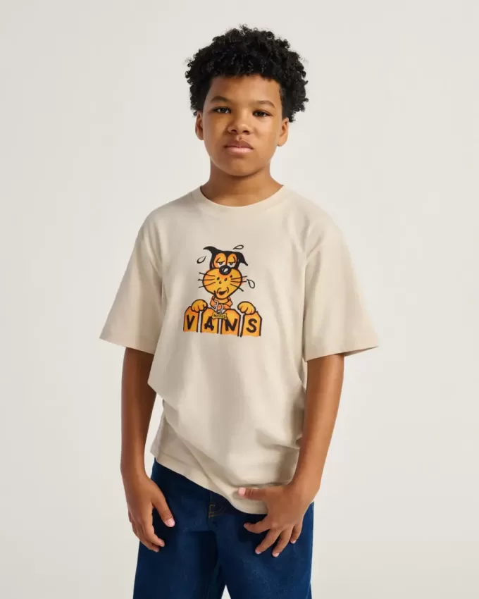 T-shirt pour enfant « Waffles The Dog »