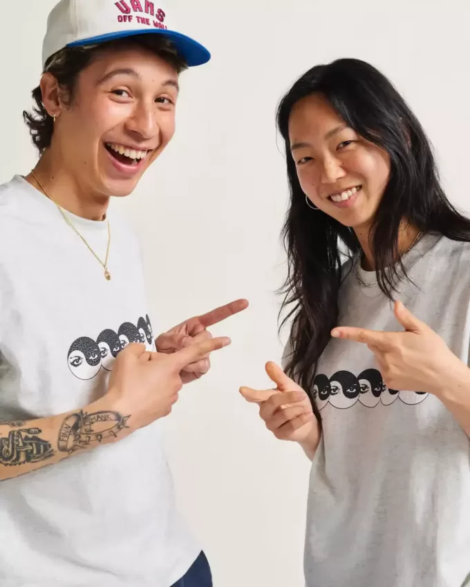 T-shirt Skate Yin Yang Eyes