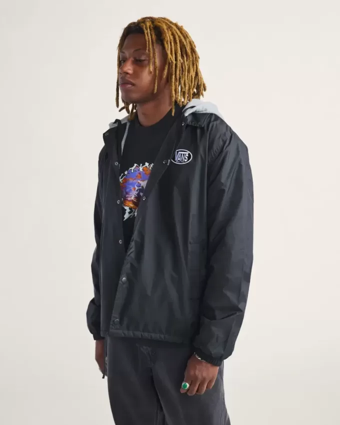 Veste d&rsquo;entraîneur à capuche Riley