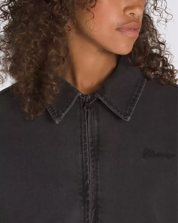 Veste en jean Graffiti Pitstop